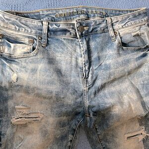 American Eagle jeans size 36X 30 skinny flex jeans